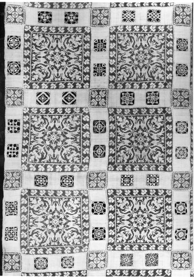 Needlepoint Bedspread by Unbekannt Unbekannt